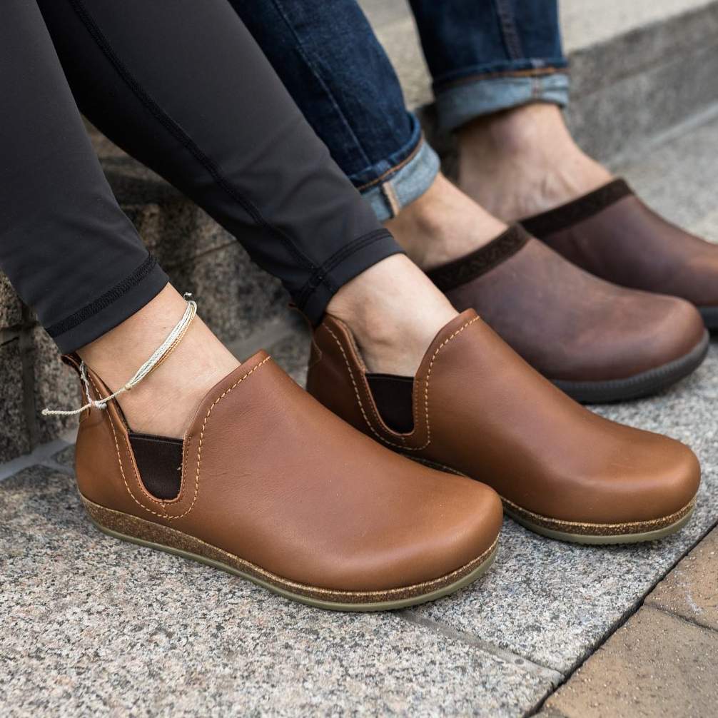 Womens brown clearance leather boots sale