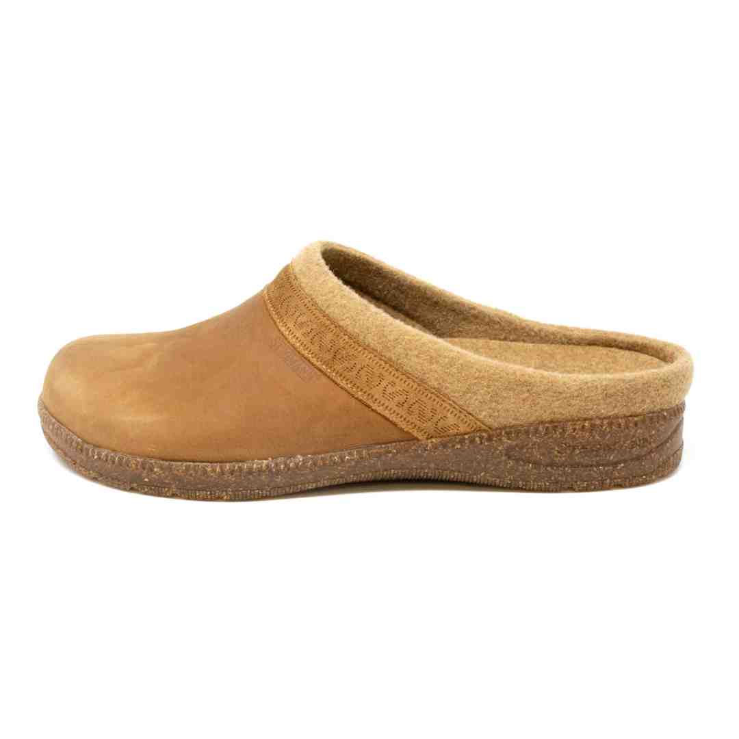 Men's Halstatt Wool Lined Leather Clog – Stegmann Clogs